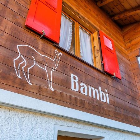 Chalet Bambi "Marchenhaft" Διαμέρισμα Grächen Εξωτερικό φωτογραφία